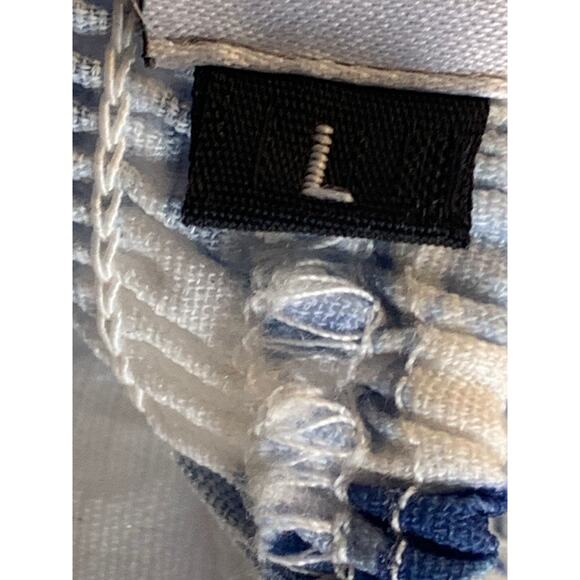 DaphineLo Women's Ruffle Dress Scoop Neck Sleeveless Floral White Size Large - Picture 7 of 9